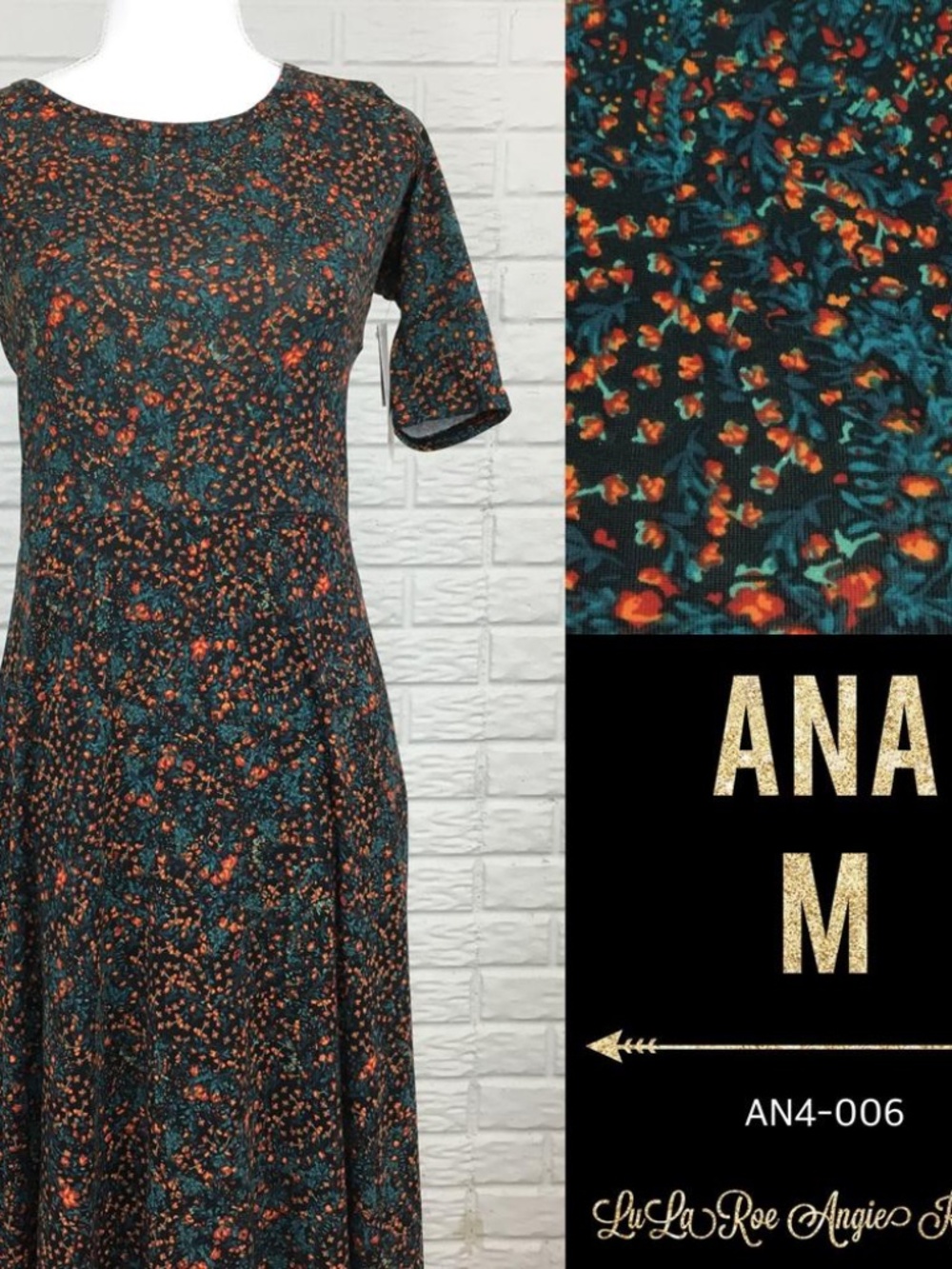 LuLaRoe Ana Maxi Dress
